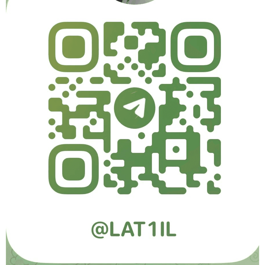 QR-код Telegram @LAT1IL